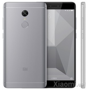 Смартфон Xiaomi Redmi Note 4X Gray 4/64Gb EU/CE